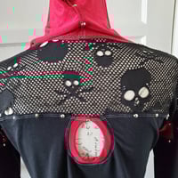 Image 5 of The Partisans punk rock hooded bondage top