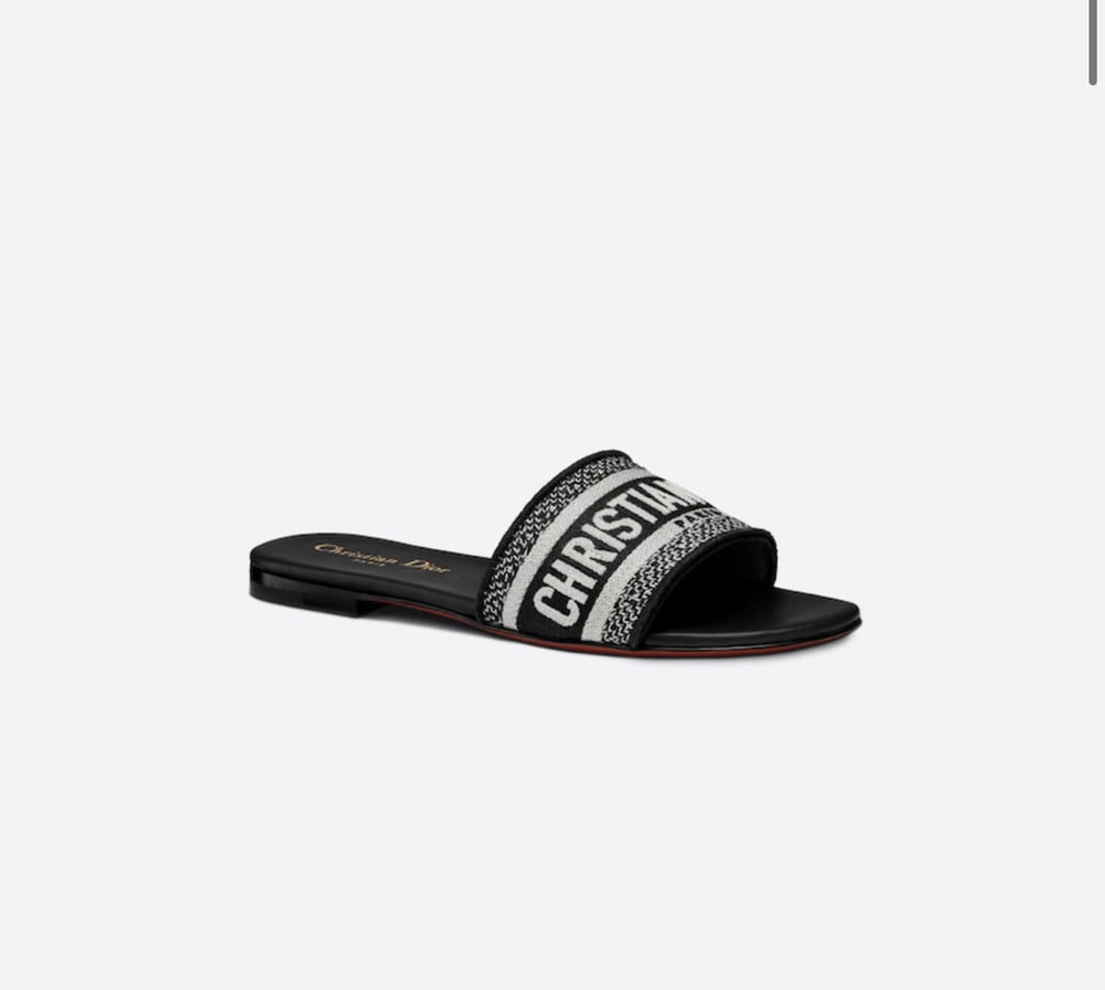 'CHRISTIAN DIOR SLIDERS