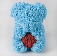 Rose Bear (Blue)