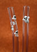 Glow in the Dark - Glass Straw