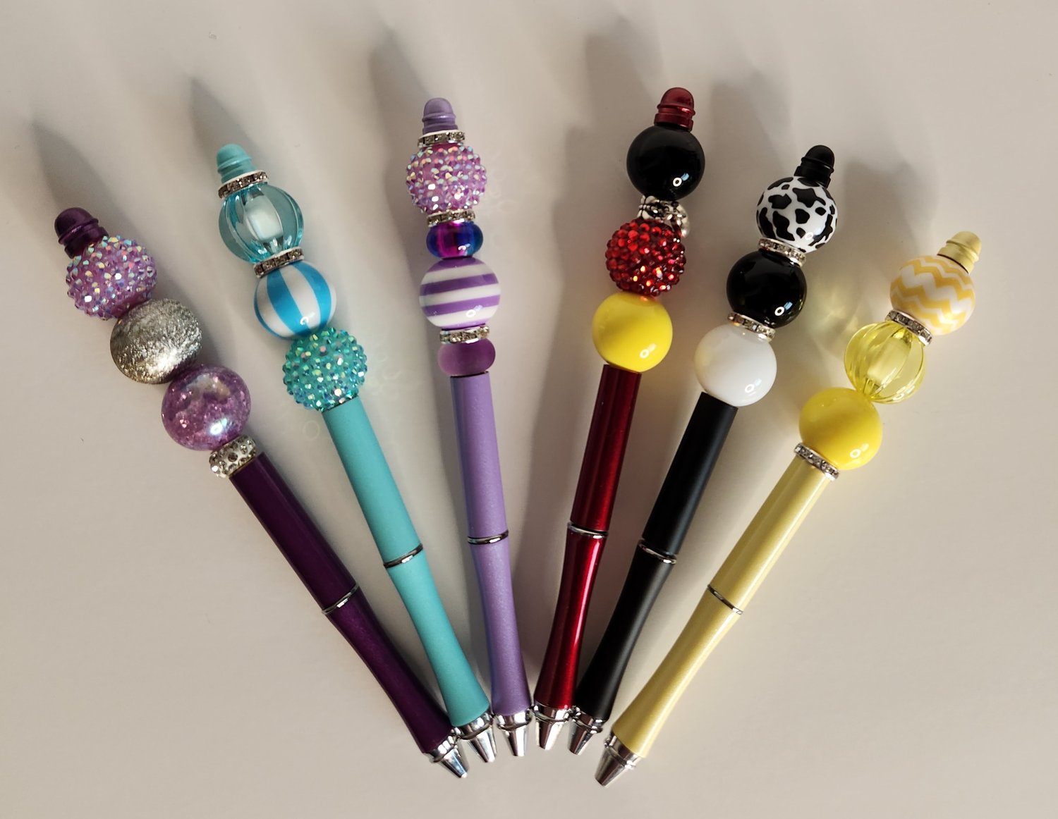 Beaded Pen, Silicone beaded pen, Ballpoint pen, Gift for her, custom  Silicone Beaded pen, little mermaid pen, little mermaid gift ideas