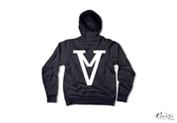 Image 2 of VV TAGGED/V LOGO DUALITY LOGO HOODIE