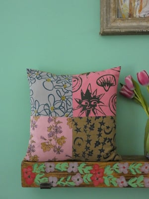 Image of Patchwork cushion 3