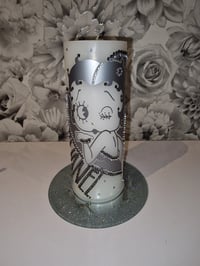 Image 1 of LARGE LANTERN BETTY BOOP CANDLE 