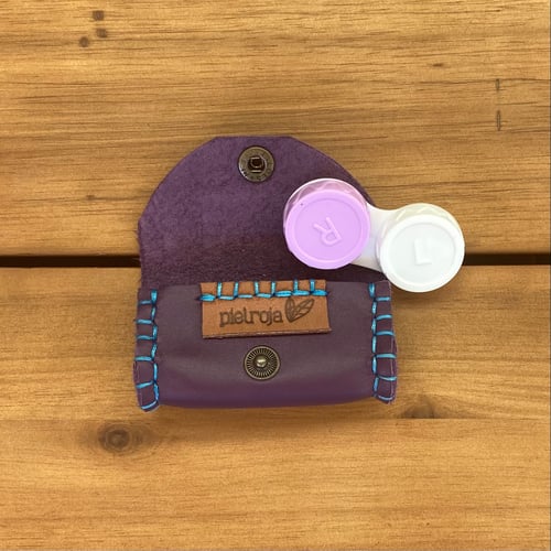 Image of Portalentillas morado