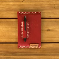 Image 1 of Funda de cuaderno roja