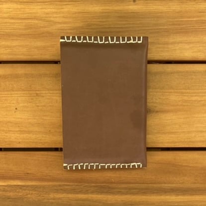 Image of Funda de cuaderno marrón oscuro