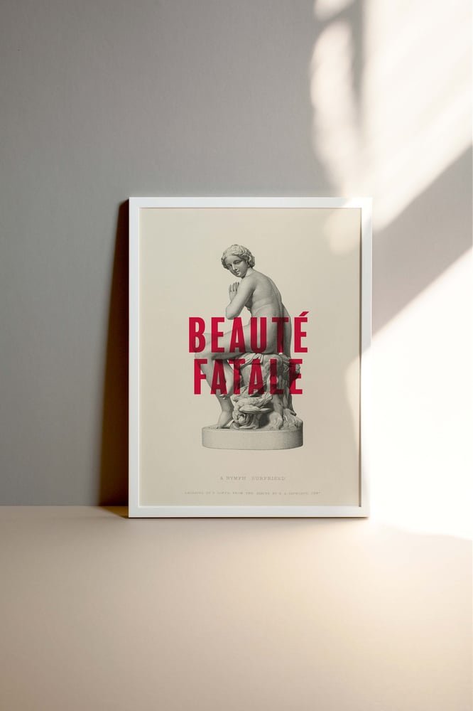 Image of Affiche Beauté fatale