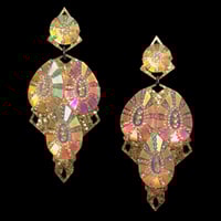 Image 1 of DREAM GLITTER / PLISSÉ  Rainbow Earring
