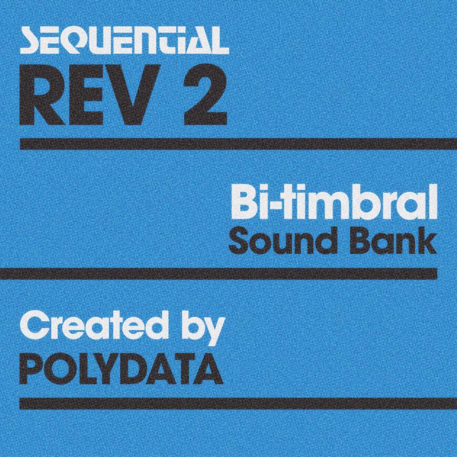 Image of SEQUENTIAL PROPHET REV 2 - BI-TIMBRAL SOUND BANK