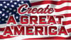 Create A Great America Business Card Flag