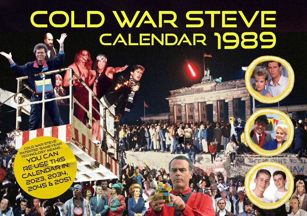 Image of The Official Cold War Steve 1989 Calendar