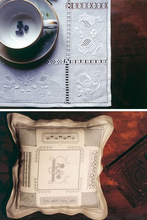 Image of Pulled Thread Work by Giuliana Buonpadre