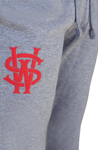 Image 2 of Stay Winning SW Grey/Red Joggers