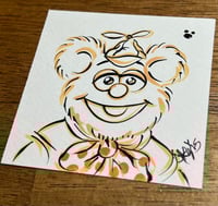 3x3 Paint Sketch - Baby Fozz