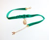 Green Velvet Choker