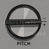 #100knobs  008/100 Mello Pitch Control POSTER