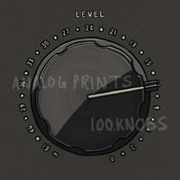 #100knobs  012/100 UA 610 Level Control POSTER