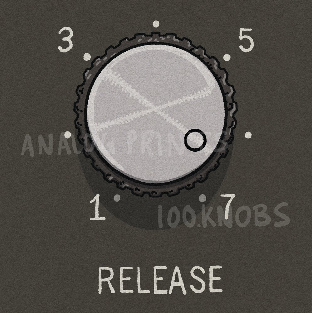 #100knobs  017/100 1176 Release Control POSTER