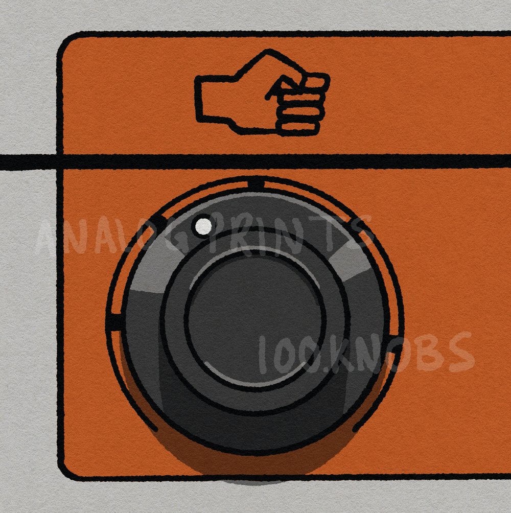 #100knobs  019/100  Punch Control POSTER