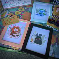 Image 3 of Mothman - "I love summer" Seasonal Print