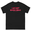 Not Simon Dean Tee - Black