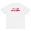 Not Simon Dean Tee - White