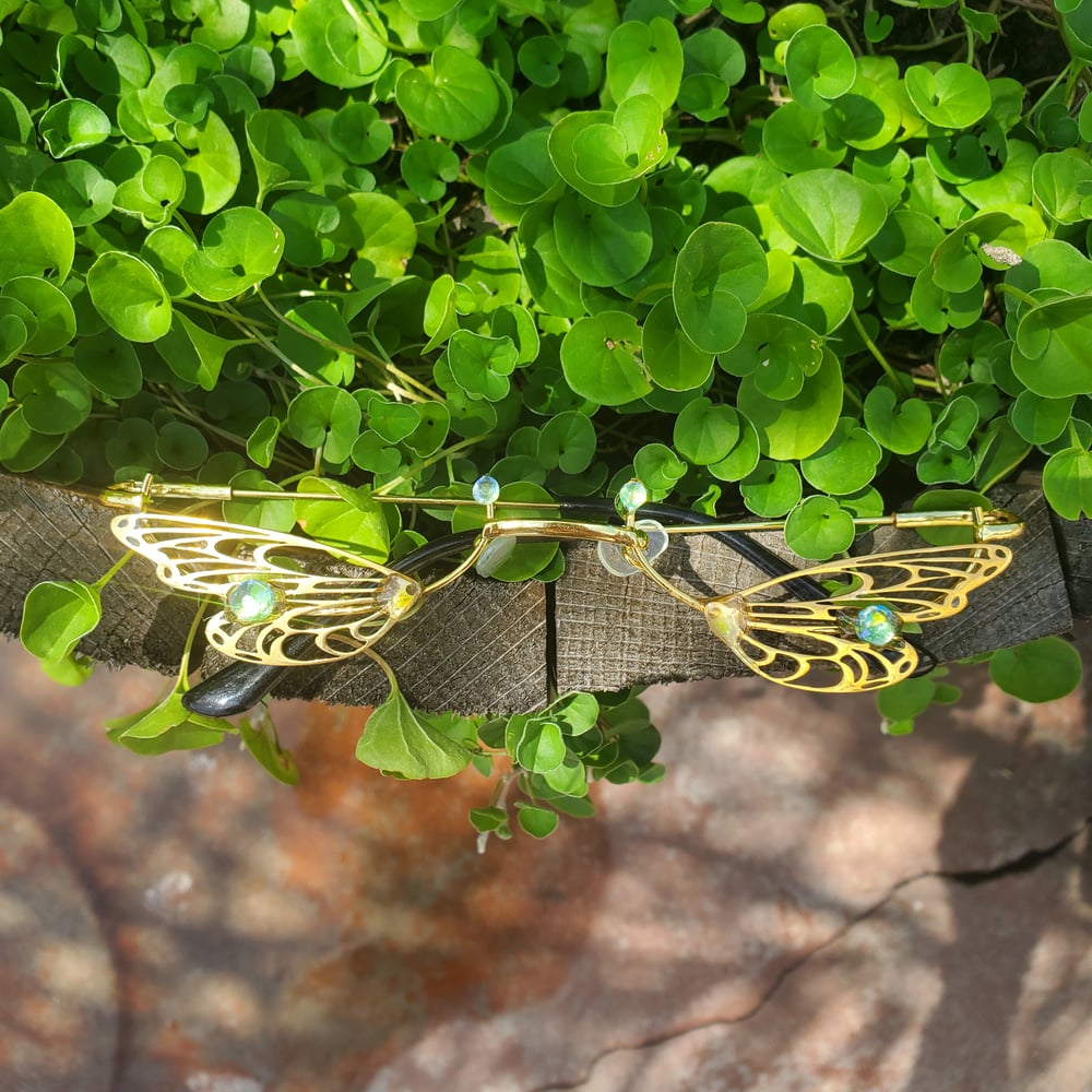 Image of Green Pearl Butterfly frames 