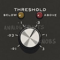 #100knobs  024/100 160 Threshold Control POSTER