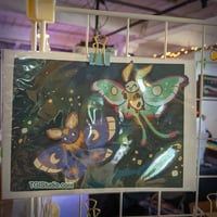Image 2 of **Sale** Night Moth Print 5x7