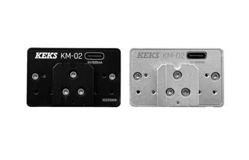 Image of KEKS KM02 OLED light meter BLACK/CHROME