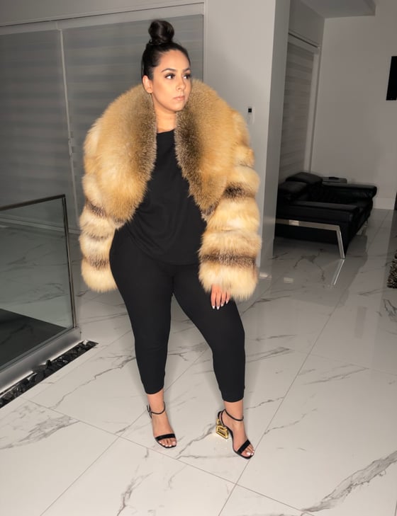 Image of BERLIN FOX FUR COAT (as seen on Chastity Garner)