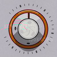 #100knobs  043/100  Monitor ST Volume Control POSTER