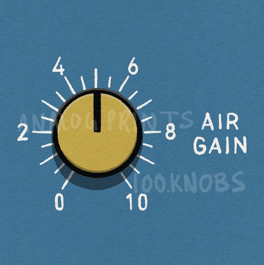 #100knobs 052/100 Maag EQ Air Band Gain Control