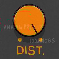 #100knobs 054/100 Distortion Level POSTER