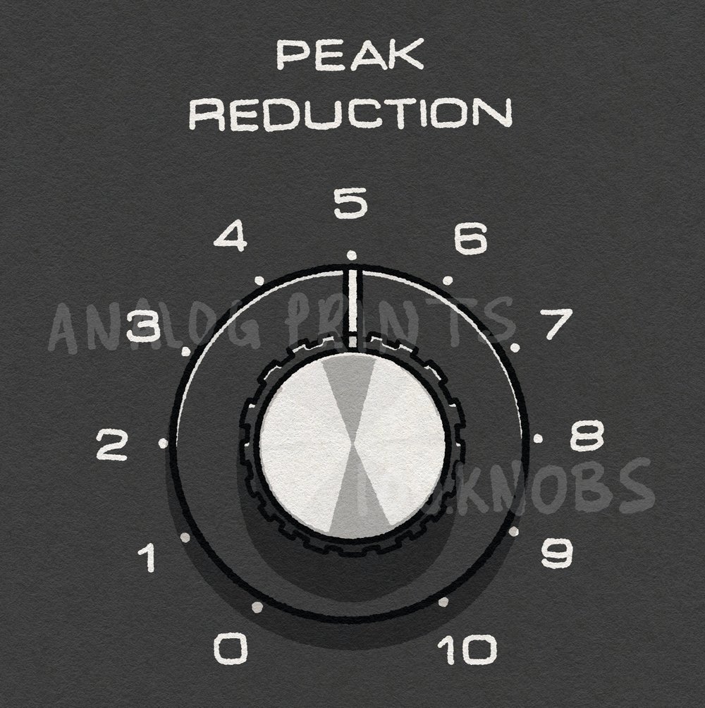 #100knobs 055/100 Urei LA-3A Peak Reduction Control