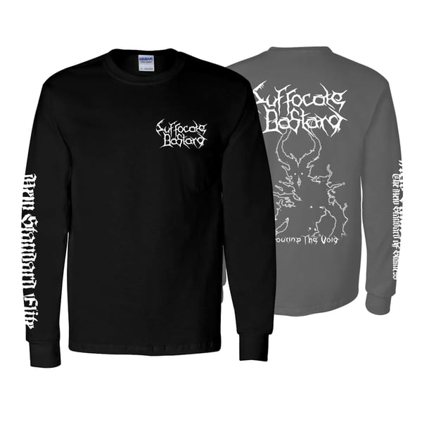 Image of SUFFOCATE BASTARD "DEVOURING THE VOID" LONG SLEEVE 