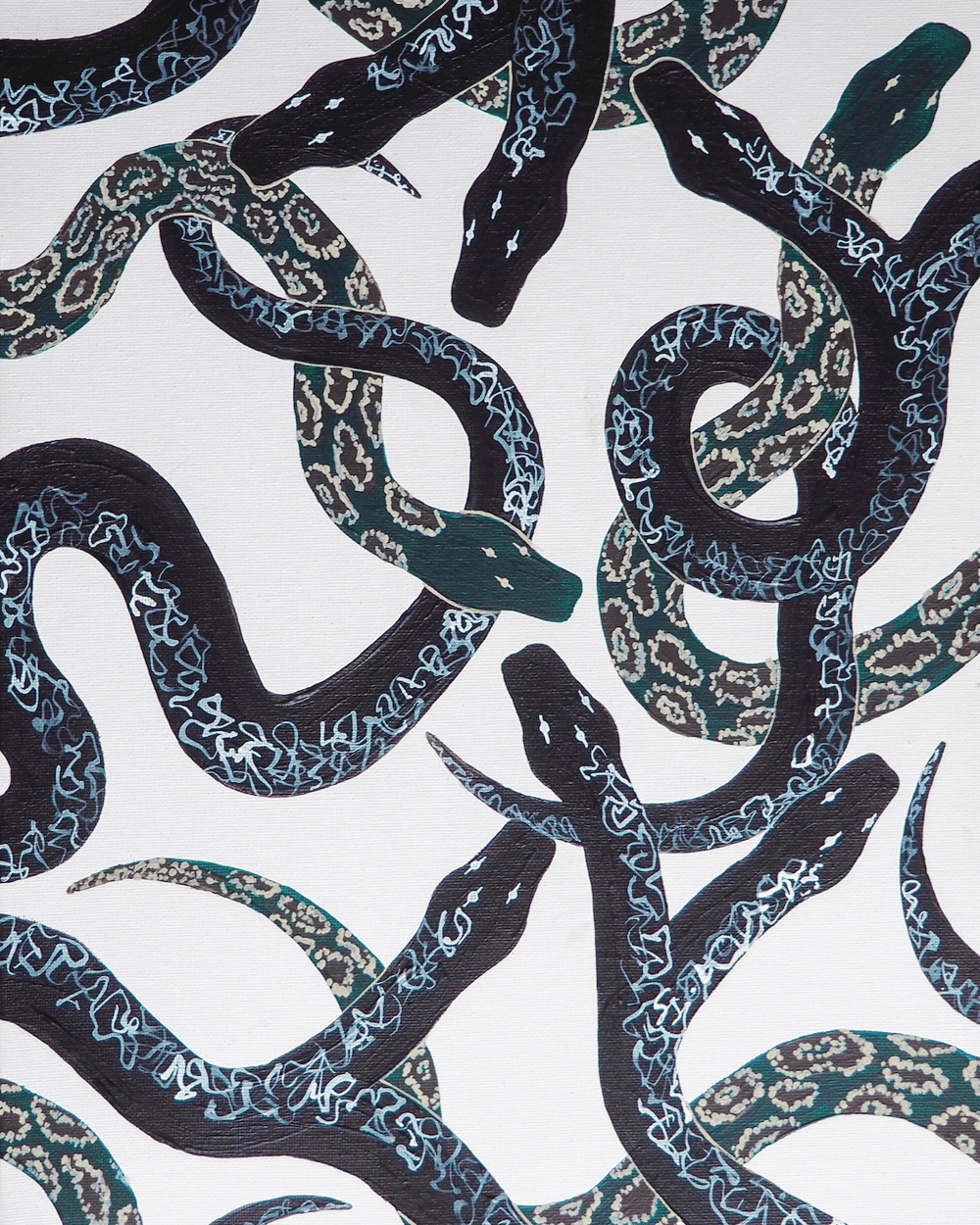 Snakes Painting