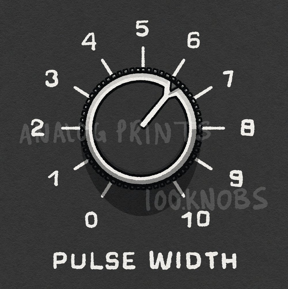 #100knobs 078/100 Pulse Width Control