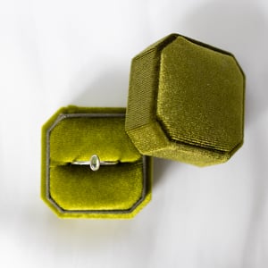 Image of Oval Peridot Ring