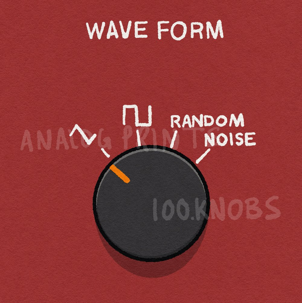 #100knobs 89/100 101 Wave FormSelector