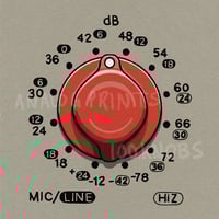 #100knobs 93/100 PEQ2 Gain Control