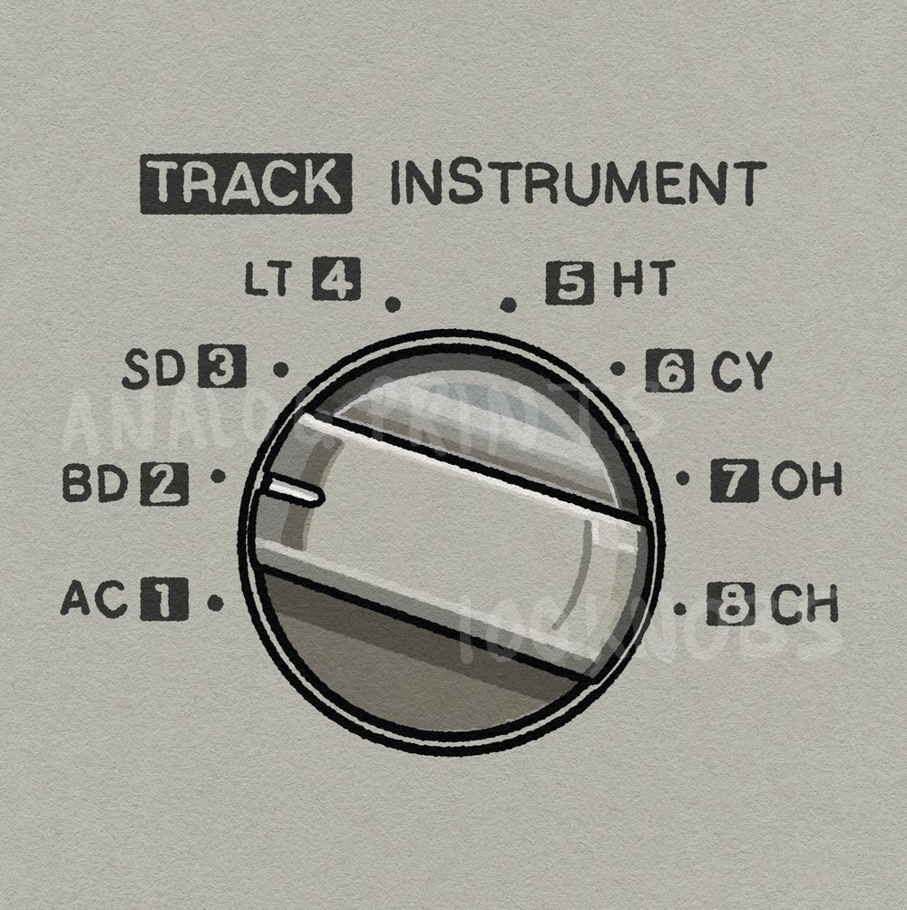 #100knobs 94/100 Track/Instrument Selector