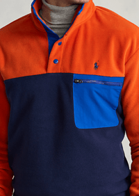 Image 3 of  Polo Ralph Lauren Color-Blocked Fleece Pullover