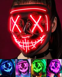 Halloween LED Purge Mask