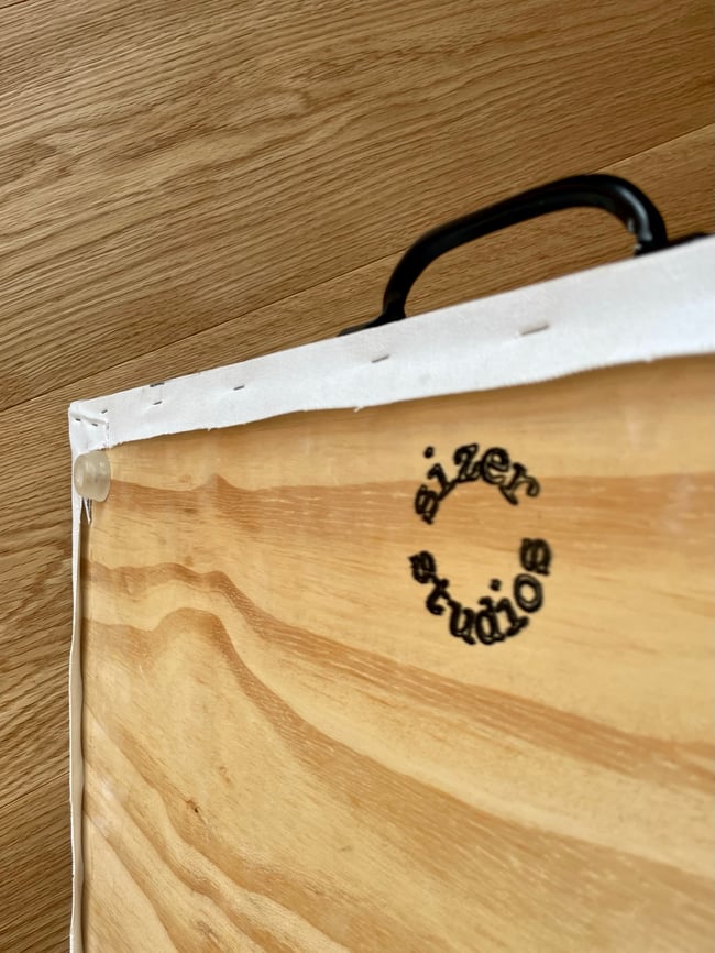 Portable clay wedging/work board