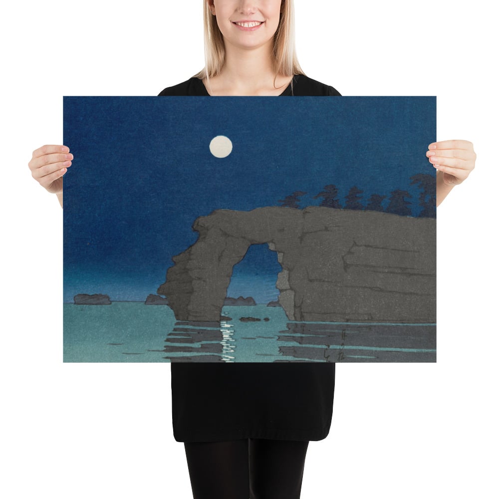Kawase Bamboo - Matsushima of the Moon - Poster