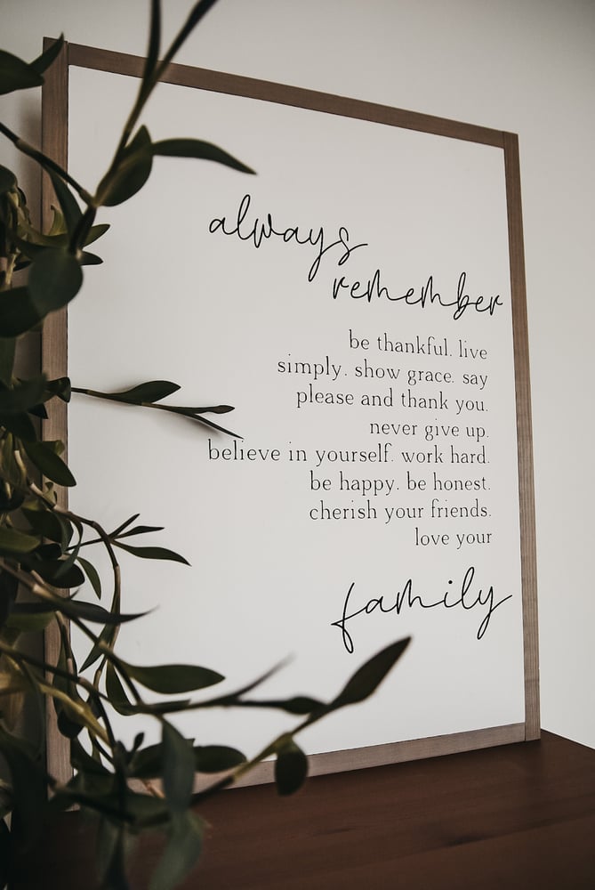 Image of Always Remember