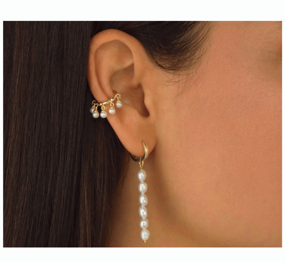 Image of CUFFING SEASON PEARL CUFF