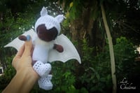 Image 1 of Sky- 7 inch Natural Fibers Bat Doll